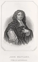Portræt af John Maitland, hertug af Lauderdale, 1835