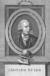 Portræt af Leonard Euler (1707-83)