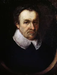 Portræt af Michael Drayton, engelsk digter og dramatiker