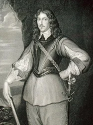 Portræt af Montagu Bertie (1608-66) 2. jarl af Lindsey, fra 
