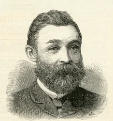 Portræt af Mr.R.Urwin, sekretær for Tyne Improvement Commissioners, 1884