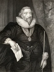 Portræt af Richard Weston, fra Lodges British Portraits, 1823