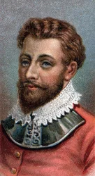 Portræt af Sir Francis Drake