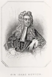 Portrait of Sir Isaac Newton, 1835dani