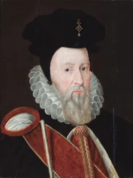 Portræt af William Cecil, Lord Burghley