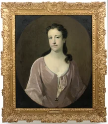 Portræt af en dame. traditionelt identificeret som fru Dorothy Smith, født Barret-Lennard