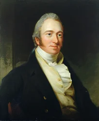 Portræt af Rt. Hon. Silver Oliver (d.1799) (olie på lærred)