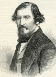 Professor Aytoun (1813-65) fra The Illustrated London News 19. august 1865 (gravering