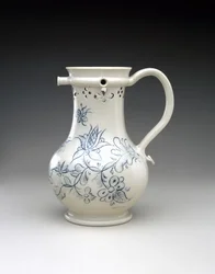 Puslespilkande, ca. 1740-1780 (saltglaseret stentøj)