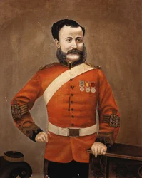 Quarter Master Sergent H. Crisp, Portsmouth Militia Division, Royal Engineers, 1894