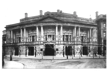 Queens Hall i Langham Place, London, 1896