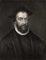 Pastor John Bradford, graveret ved J. Jenkins, fra »The National Portrait Gallery, Volume I«, udgivet omkring 1820