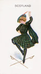 Skotland, cigaretkort, 1915