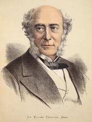 Sir William Ferguson, Bart, illustration fra The Pictorial Edition of the Life and Discoveries of David Livingstone af J. Ewing Richie, pub. af A. Fullarton & Co., 1876