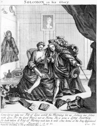 Salomon i hans herlighed, omkring 1738