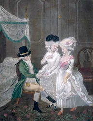 Sr. Timothy Thicketts første hjul til London, eller, Beauties of Kings sted, trækker lod om en --, 1781