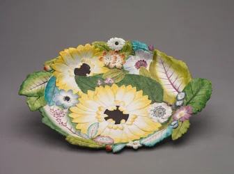 Stand, Chelsea Porcelænsfabrik, ca. 1755