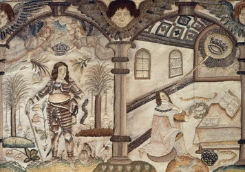 Stubværk, der forestiller Charles I