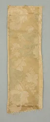 Tekstilfragment, begyndelsen af 1800-tallet