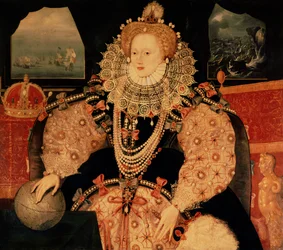 Armada-portrættet af dronning Elizabeth I, ca. 1590