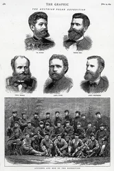 Den østrigske polarekspedition, offentliggjort i The Graphic, 14. november 1874