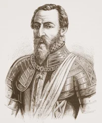 The Duke of Alva (fra portrættet af Titian), illustration fra The History of Protestantism af James Aitken Wylie (1808-1890), pub. 1878