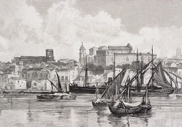 The Harbour, Brindisi, Italien, fra 