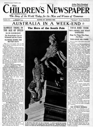 Sydpolens helt, forside af 