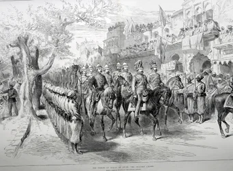 Prinsen af Wales i Delhi: Chandry Chowk