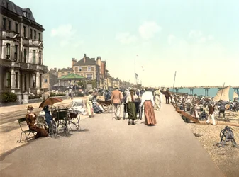 The Promenade, Deal (håndfarvet foto)