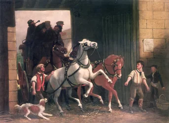 Scenen ankommer, c.1830
