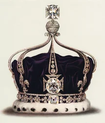 Dronning Marys statskrone fra Englands kronjuveler