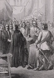 The Treaty of Westphalia, fra The History of France, af Emile de Bonnechose, udgivet af Ward, Lock and Co, London