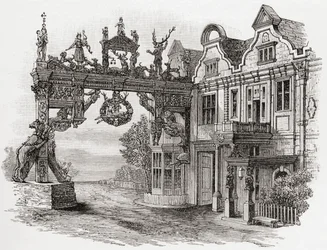 The White Hart Inn, Scole, Norfolk i det 17. århundrede, fra 