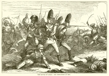 Slaget ved Arras: Grenadierne i bugten (1775)