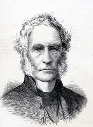 Den rigtige pastor Alfred Ollivant (1798-1882) Illustration fra The Graphic 13. januar 1883