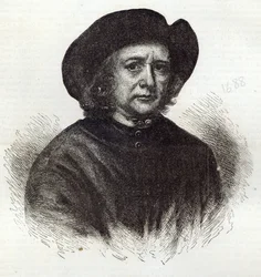 Thomas Britton, the Musical Small-coal Man, illustration fra 