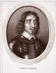 Thomas Fairfax, tilskrevet Delaporte, indgraveret af de Ducarme