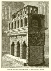 Edvard Bekenderens grav i Westminster Abbey