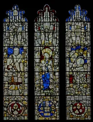 Windows6 viser Skt. Jakob, Jomfruen og Barnet, Sankt Gregors messe