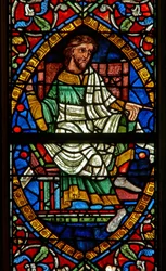 Vindue, der viser en genealogisk figur: Boaz