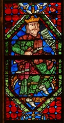 Vindue, der viser en genealogisk figur: David