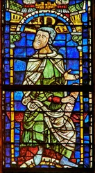 Vindue, der viser en genealogisk figur: Juda
