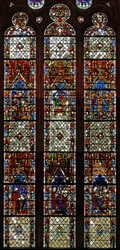 Vindue w38, der viser Penance-vinduet