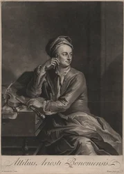 Attilus Ariosti Bononiensis, graveret af John Simon (1675-1751), 1719 (mezzotint)