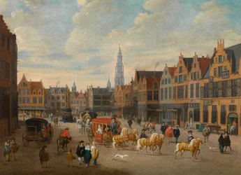 Meir i Antwerpen (olie på lærred)