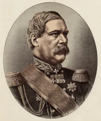 General Francis Edward Todleben (farve litho)