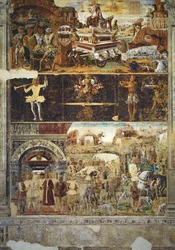 September måned: Vulkans triumf og vægtens tegn, fra Månedens værelse, 1467-70