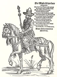 Portræt af storprins Vasili III Ivanovich af Moskva 1479-1533
