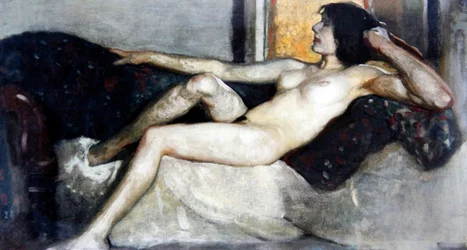 Study for Beauty Luxuriant, ca. 1919 (olie på lærred) (se 468039)
